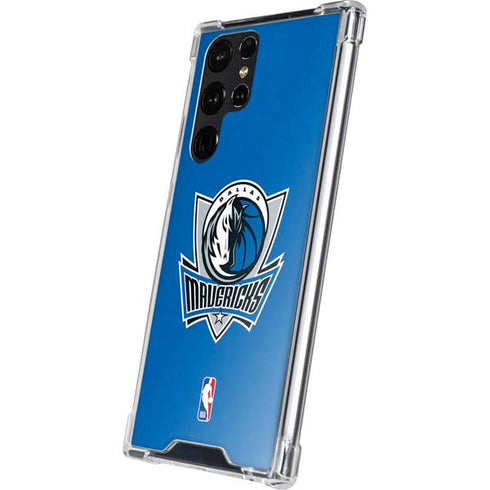 NBA Dallas Mavericks Distressed Galaxy S24 Ultra Clear Case